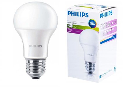 CorePro Glühbirne  LEDbulb  12.5W =100W A60 E27 865 6500K kaltweiß Philips