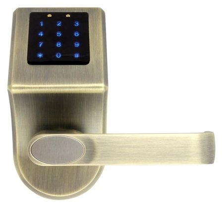 Schild + Zugangskontrolle EURA ELH-80B9 Touch-Tastatur SMS-Steuerung Mifare-Leser Bluetooth-Modul