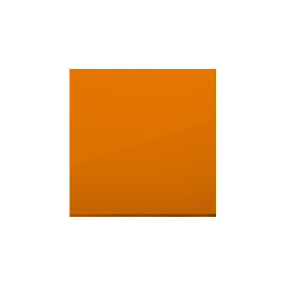Wippe 1 fach für Schalter/ Taster orange glänzend Simon 54 Premium Kontakt Simon  DKW1/32